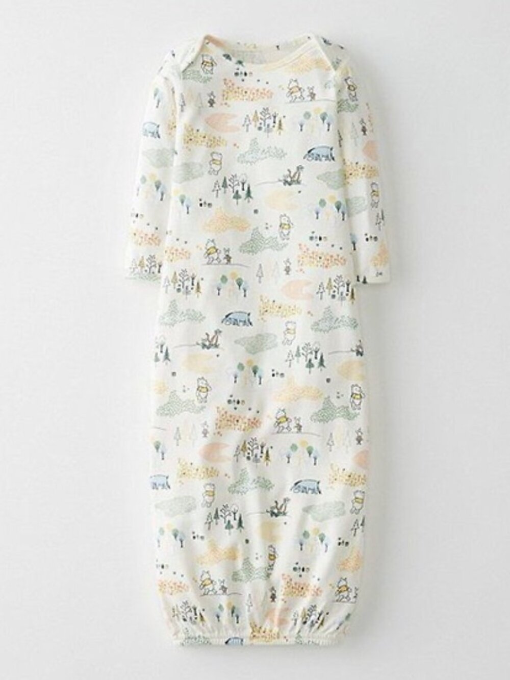 Hanna Andersson Disney Winnie the Pooh Cotton Sleep Sack Sleeper Gown, Newborn